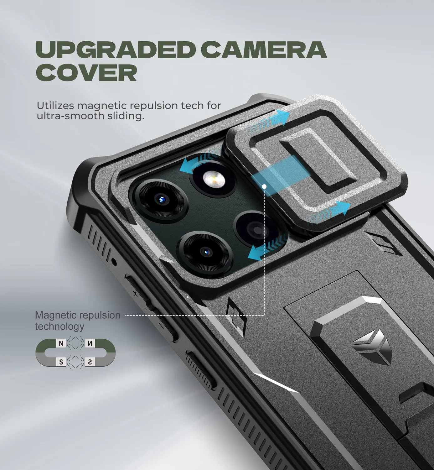 Dexnor Moto G Stylus 5G 2025 cover nera anturto