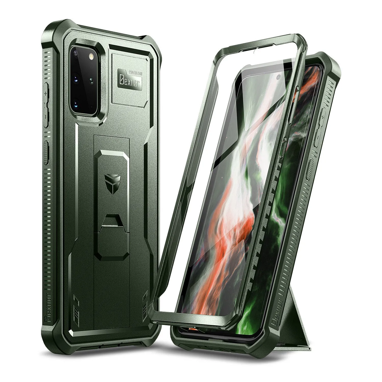 Dexnor Galaxy S20 Plus cover nero antishock