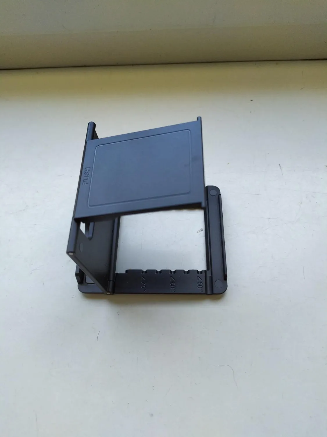 MoKo Supporto Cellulare Tablet 4-11" Pieghevole 2 Pezzi nero