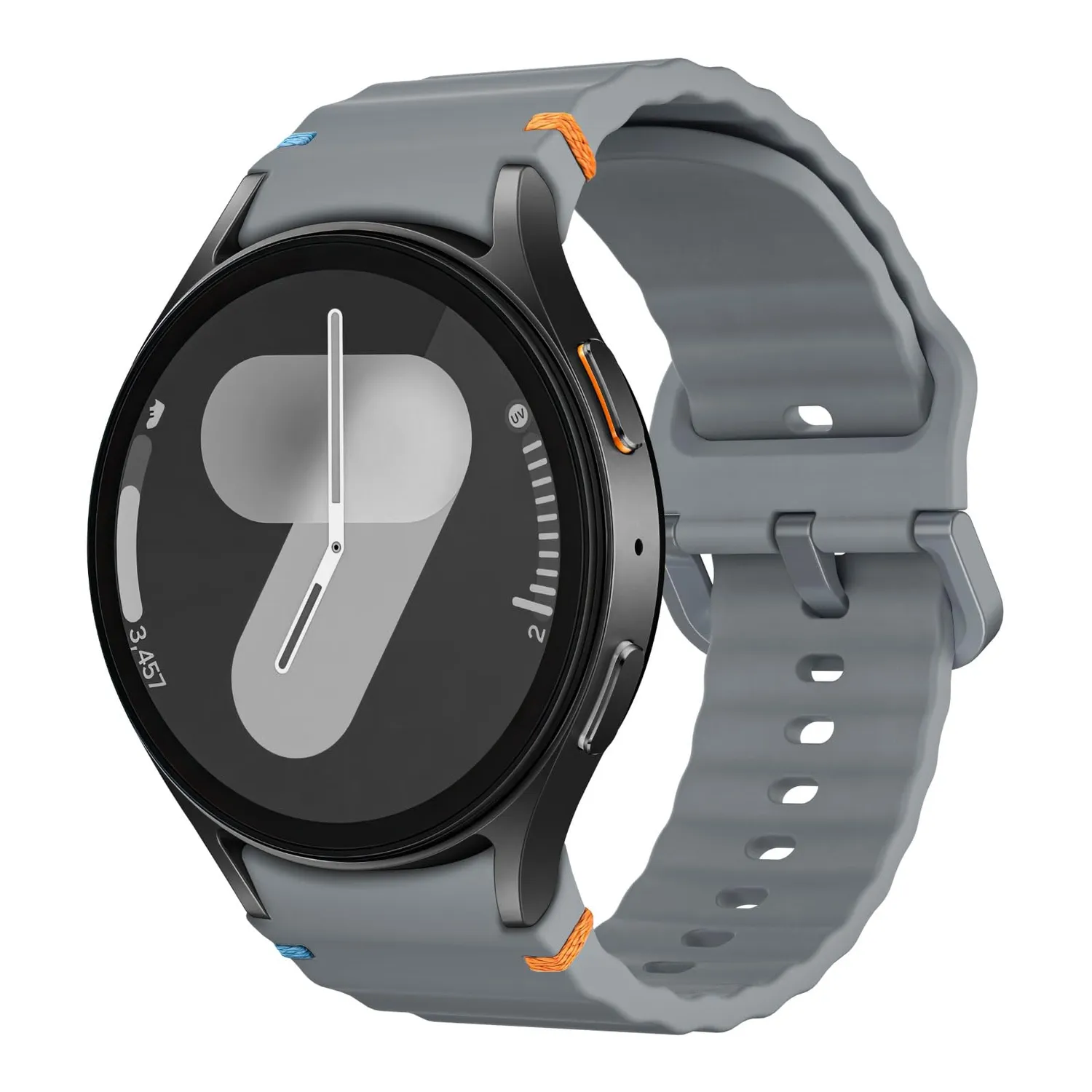 MoKo Sportivo Galaxy Watch 7/6/5/4 cinturino nero silicone