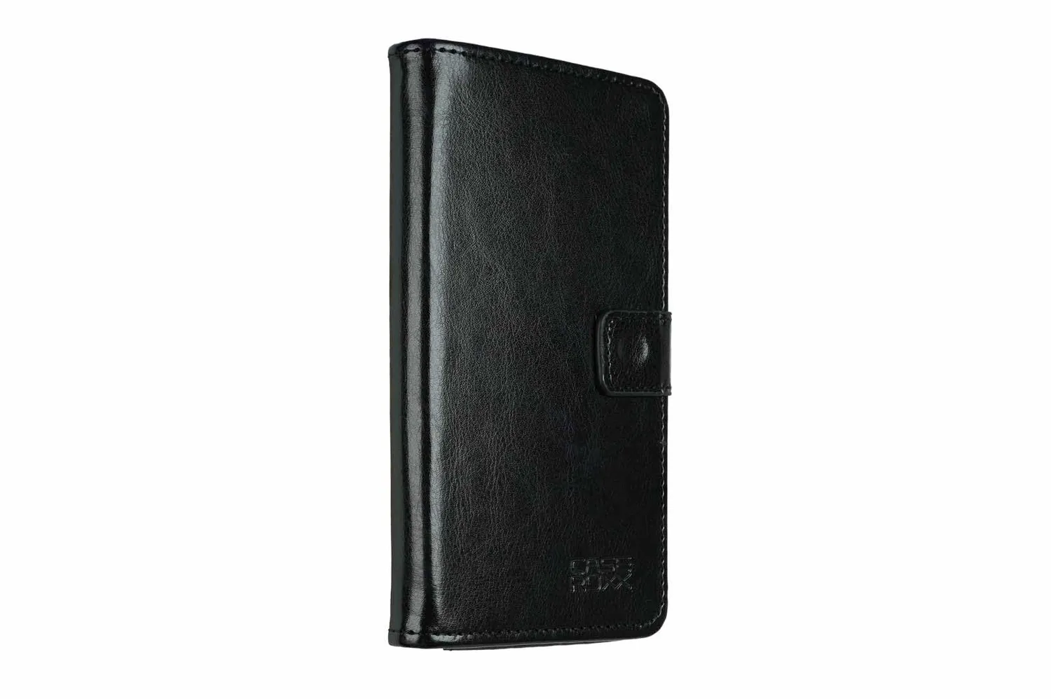 caseroxx Custodia a Libro Olympia Neo Mini Nero Ecopelle