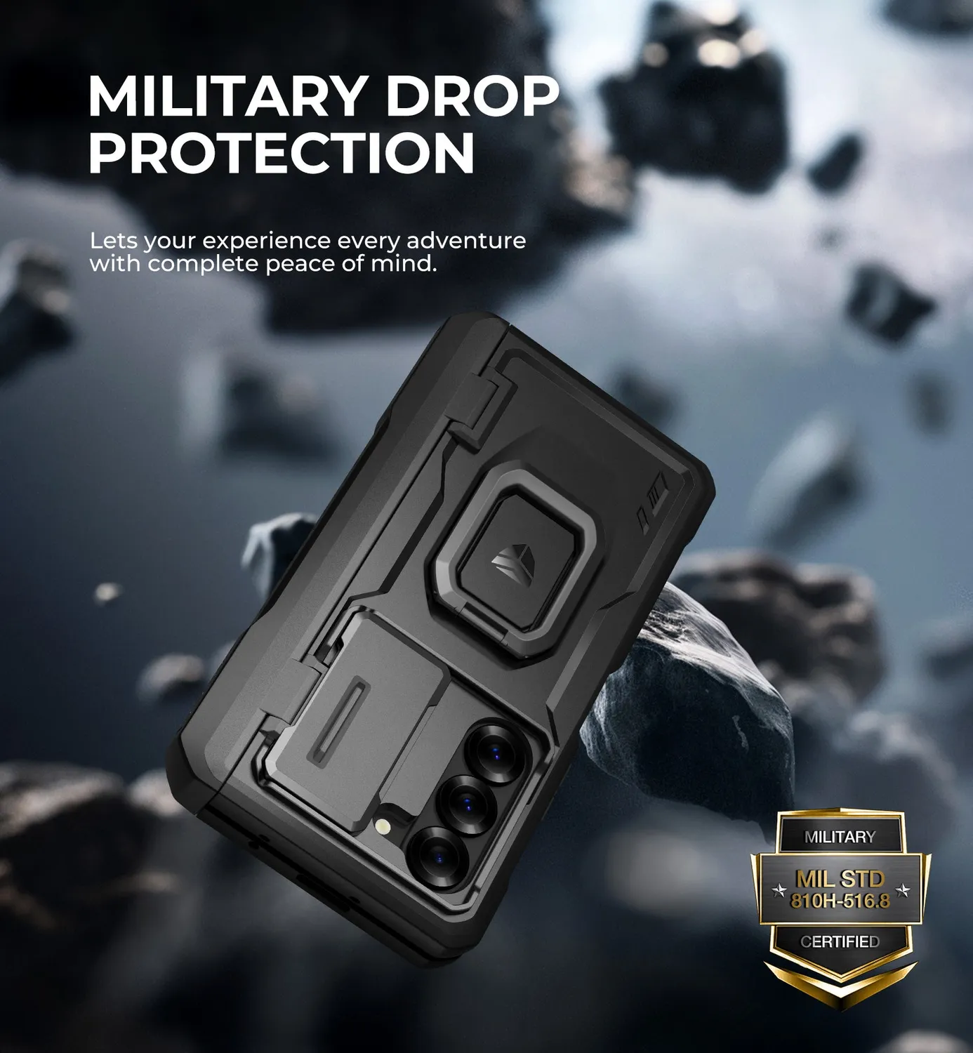 Dexnor Galaxy Z Fold 6 cover nera con cerniera
