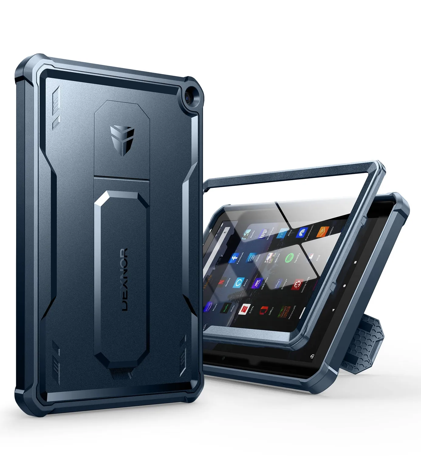 Dexnor Cover Fire HD 10 Plus 2021 Nera con Pellicola