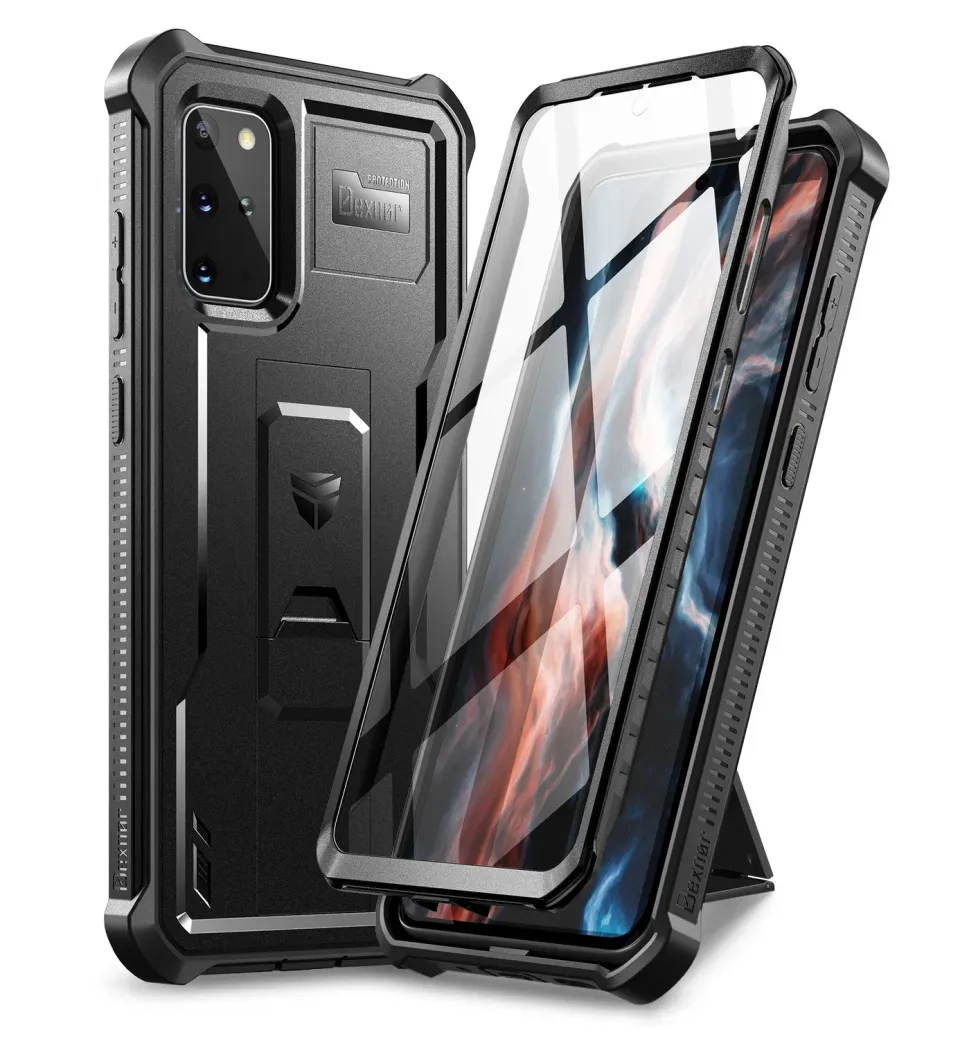 Dexnor Galaxy S20 Plus cover nero antishock