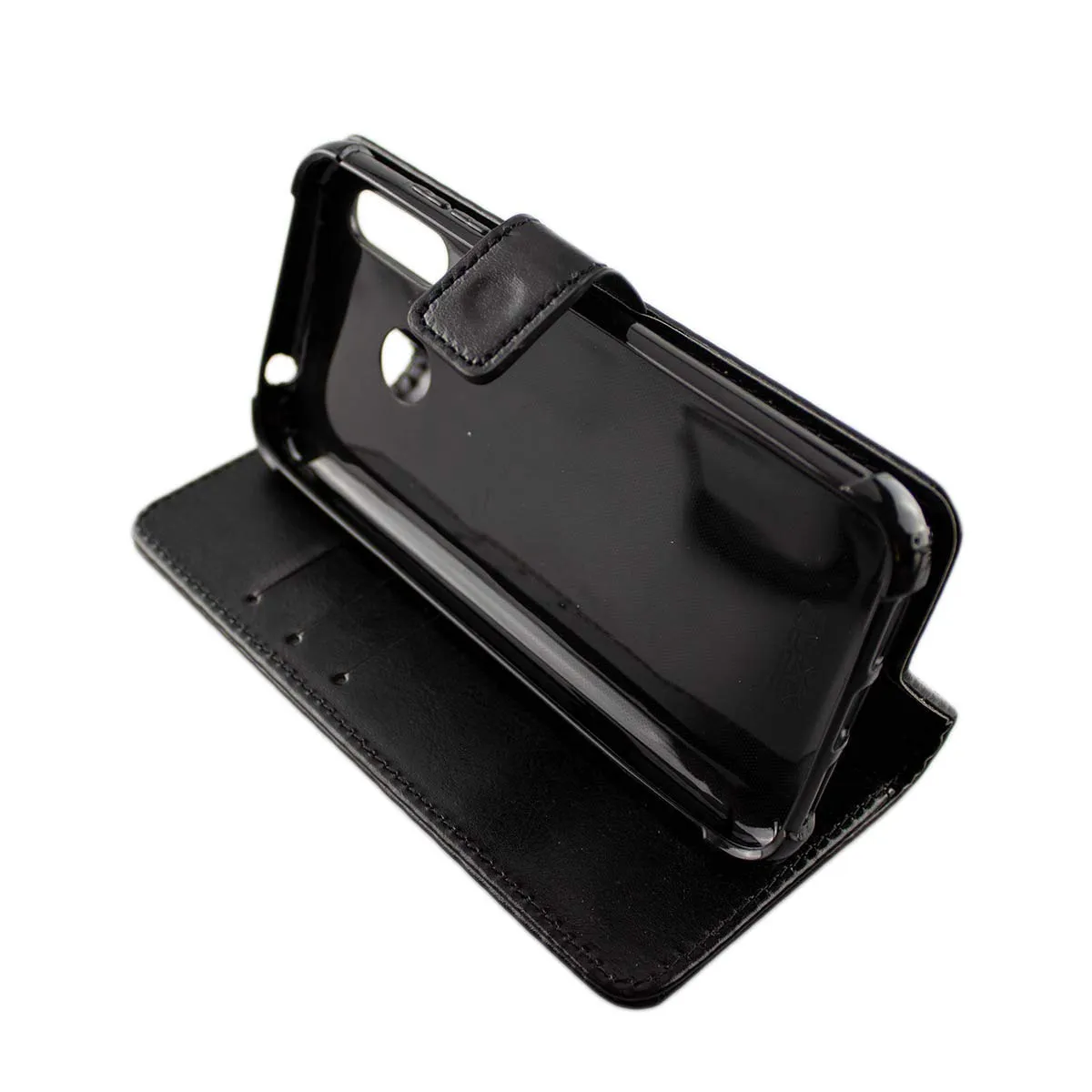 caseroxx Bookstyle Custodia Gigaset GS3 Nera Portacarte