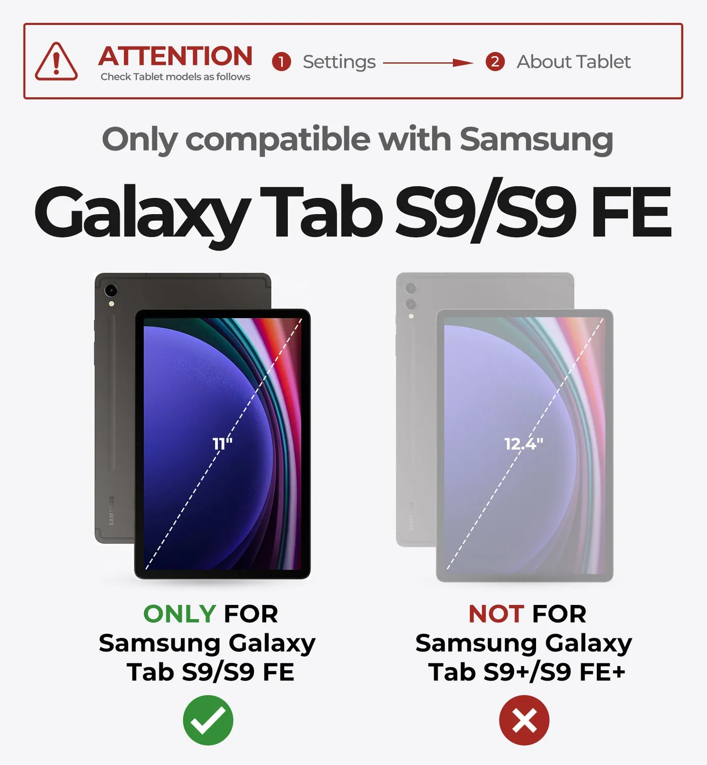 Dexnor Tab S10 FE 5G Cover tastiera nera italiana