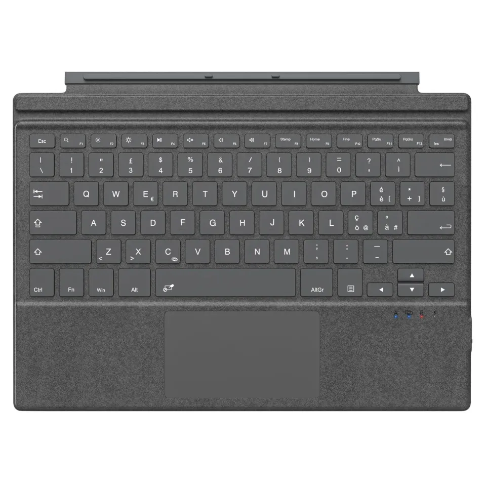 MoKo Surface Pro 7/6/5/4/3 tastiera italiana bluetooth grigio
