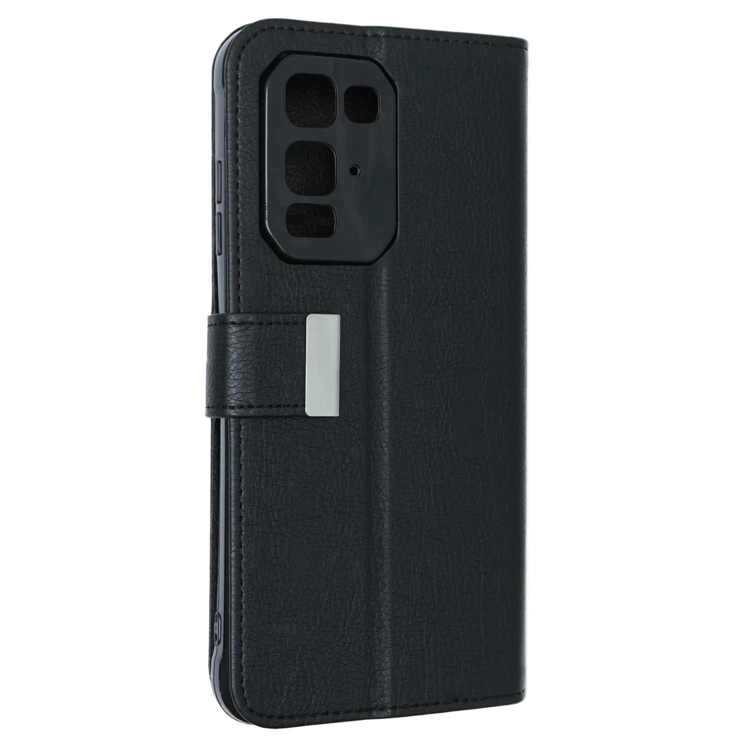 caseroxx Bookstyle Blackview Fort 5 custodia nero con stand