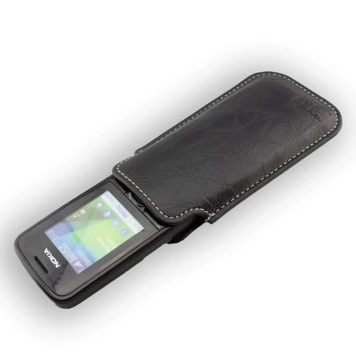 caseroxx Business-Line Nokia C1 Borsello nero similpelle