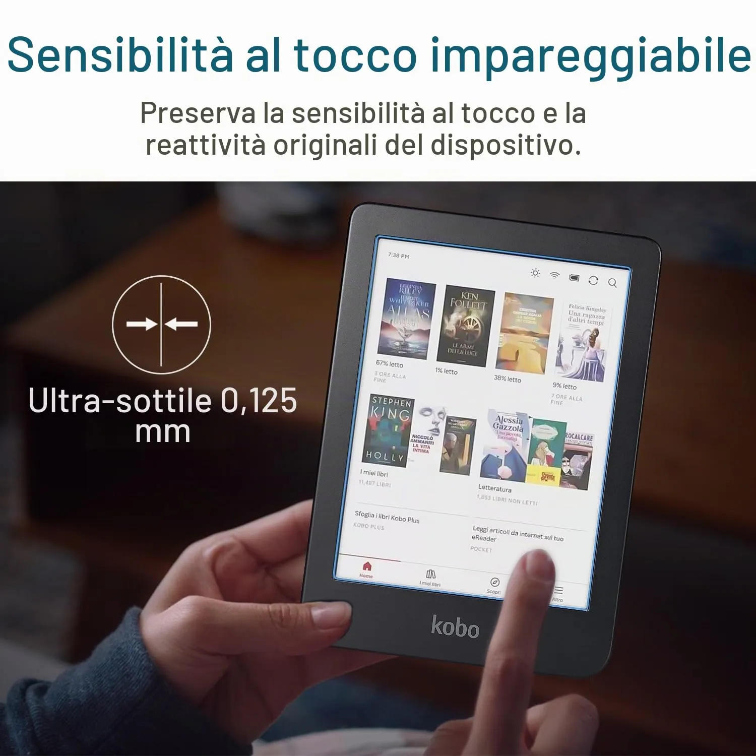MoKo Kobo Clara Colour pellicola antiriflesso 2 pezzi