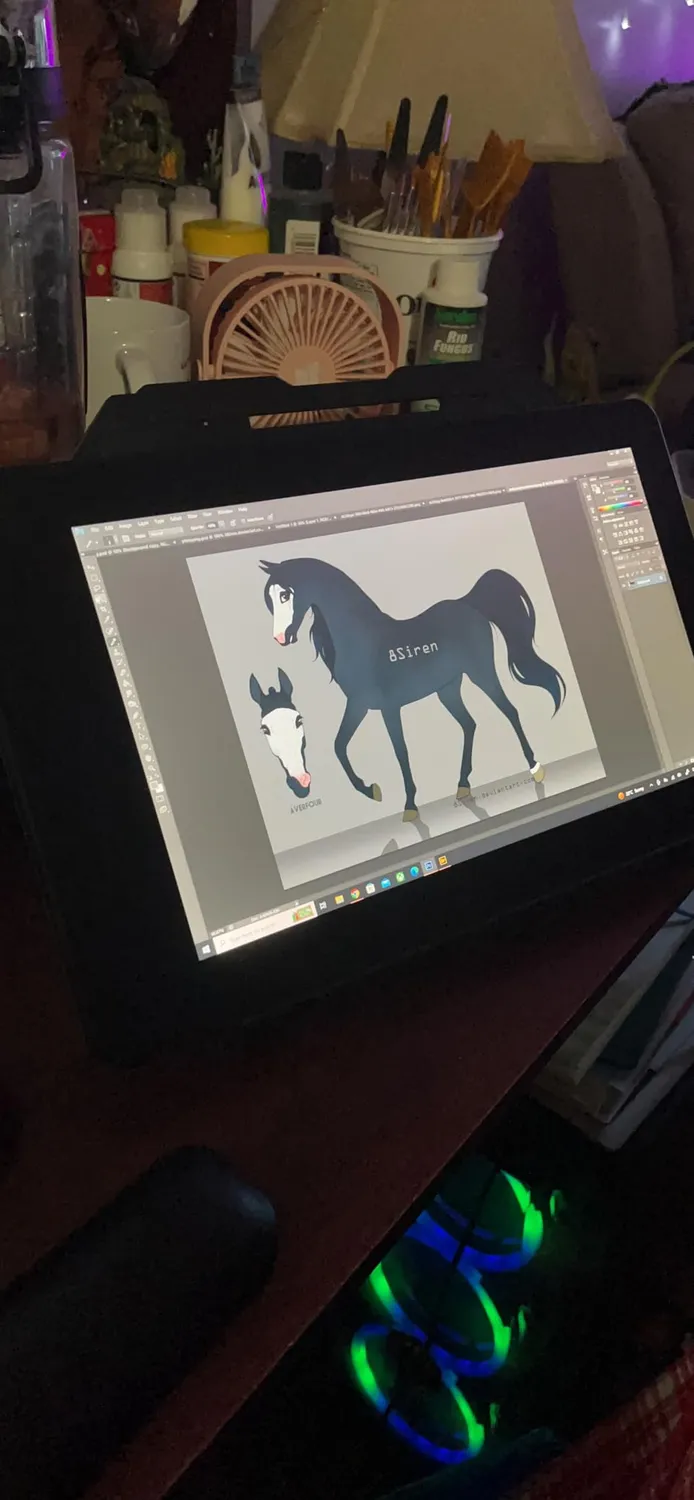 MoKo Supporto Tablet 12-17 Pollici da Scrivania nero regolabile