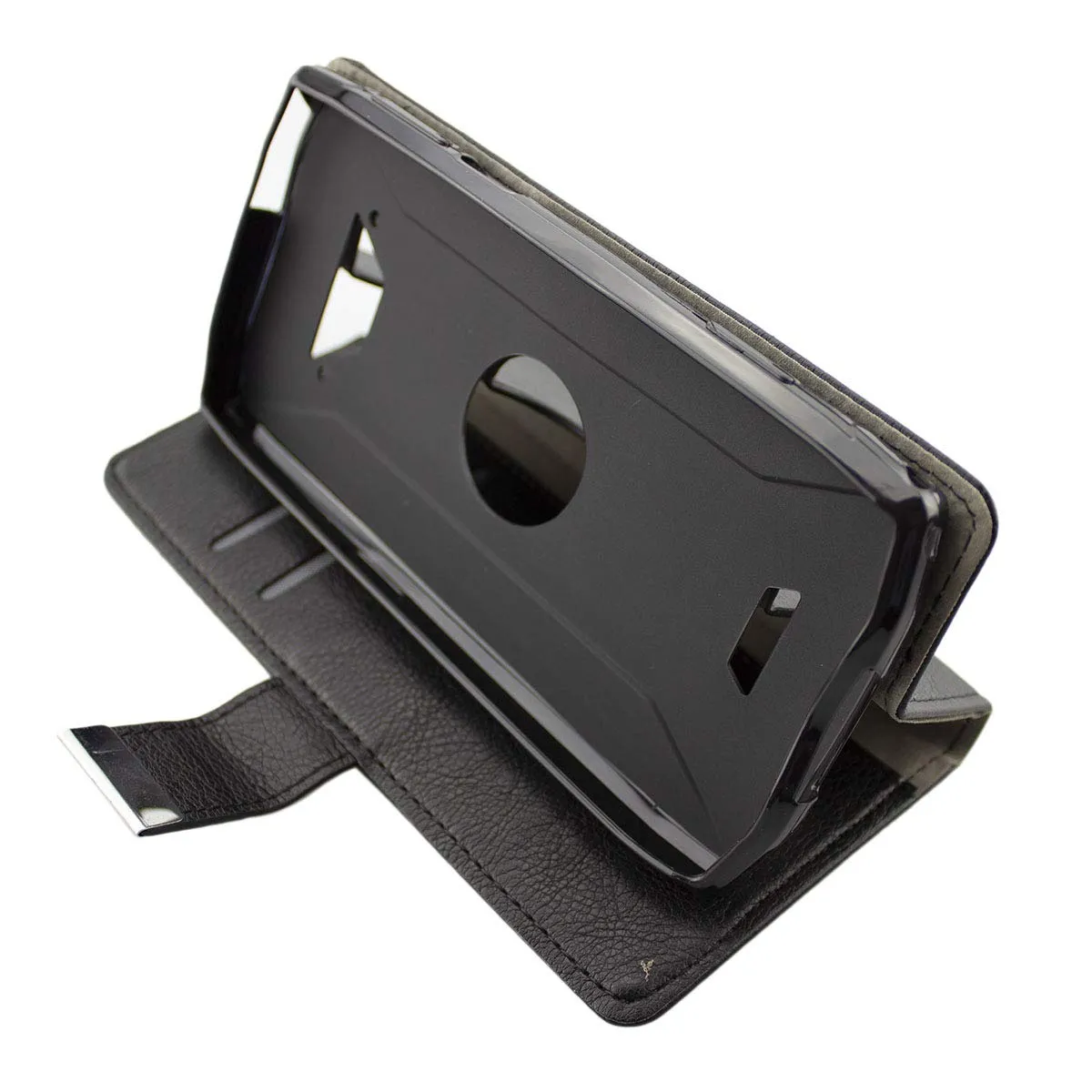 caseroxx Bookstyle Crosscall Core-X4 custodia libro nero