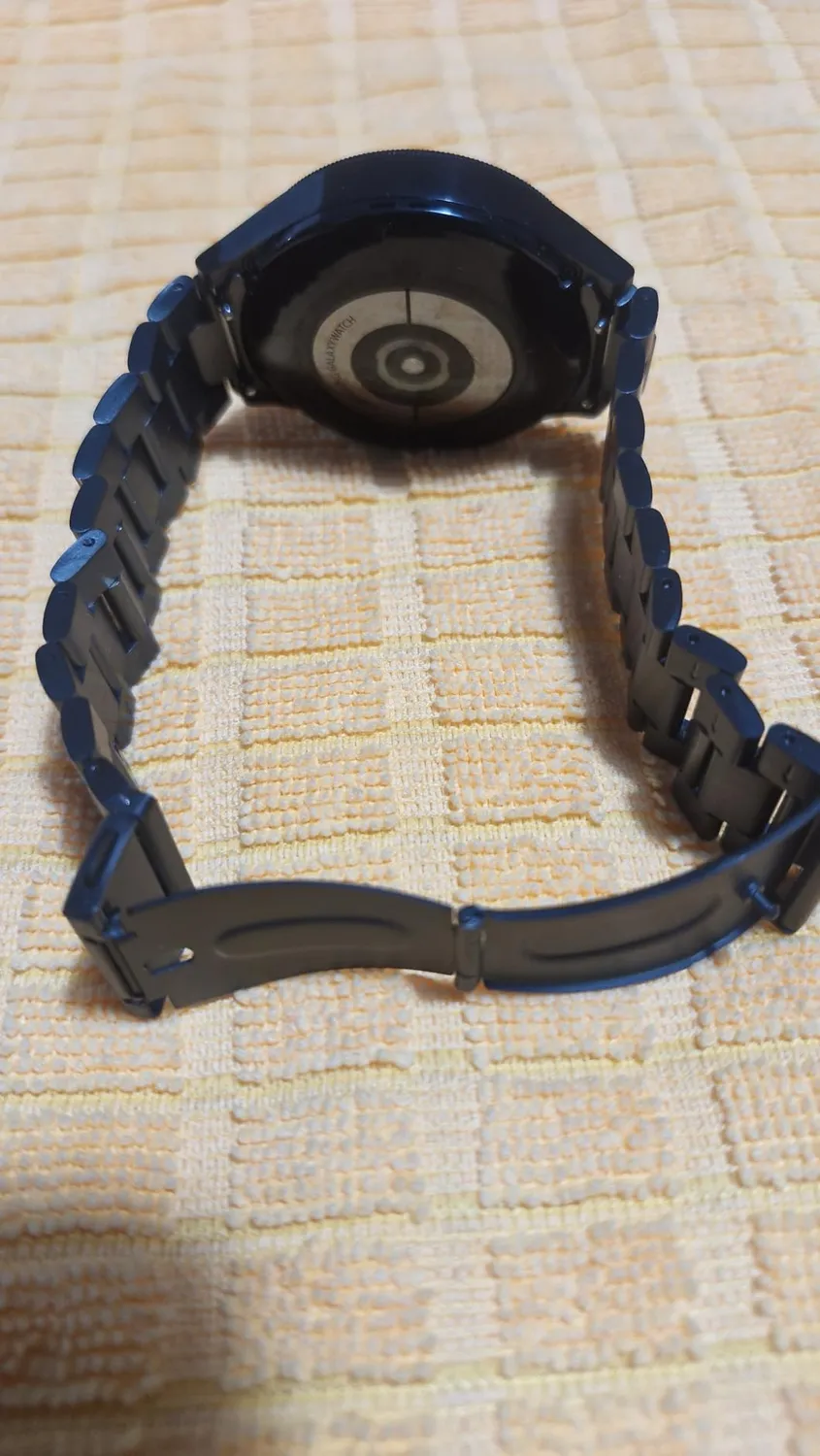 MoKo Cinturino Galaxy Watch Nero Metallo Acciaio