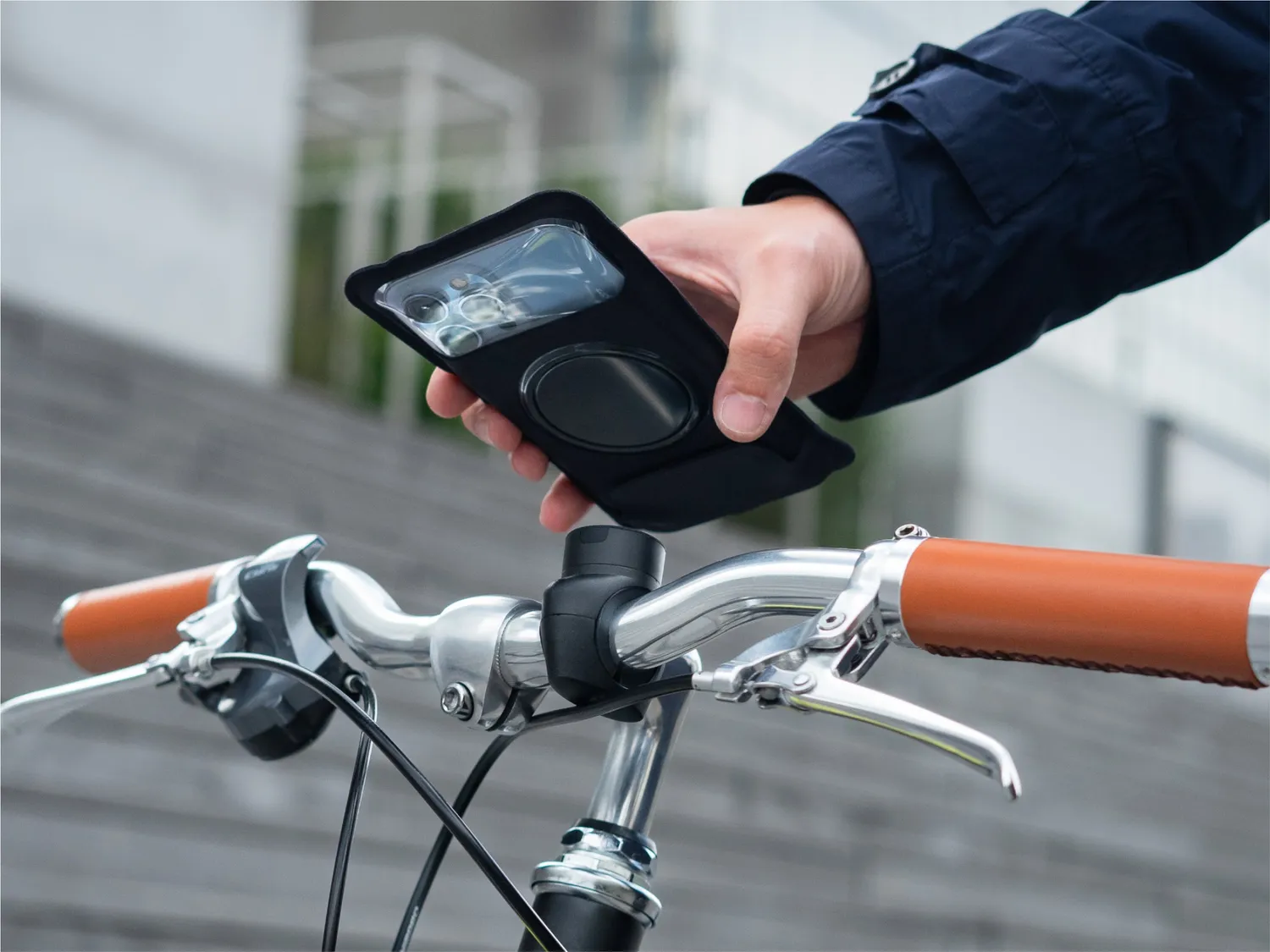 Shapeheart Bici Pro Kit Essenziale supporto telefono XL impermeabile