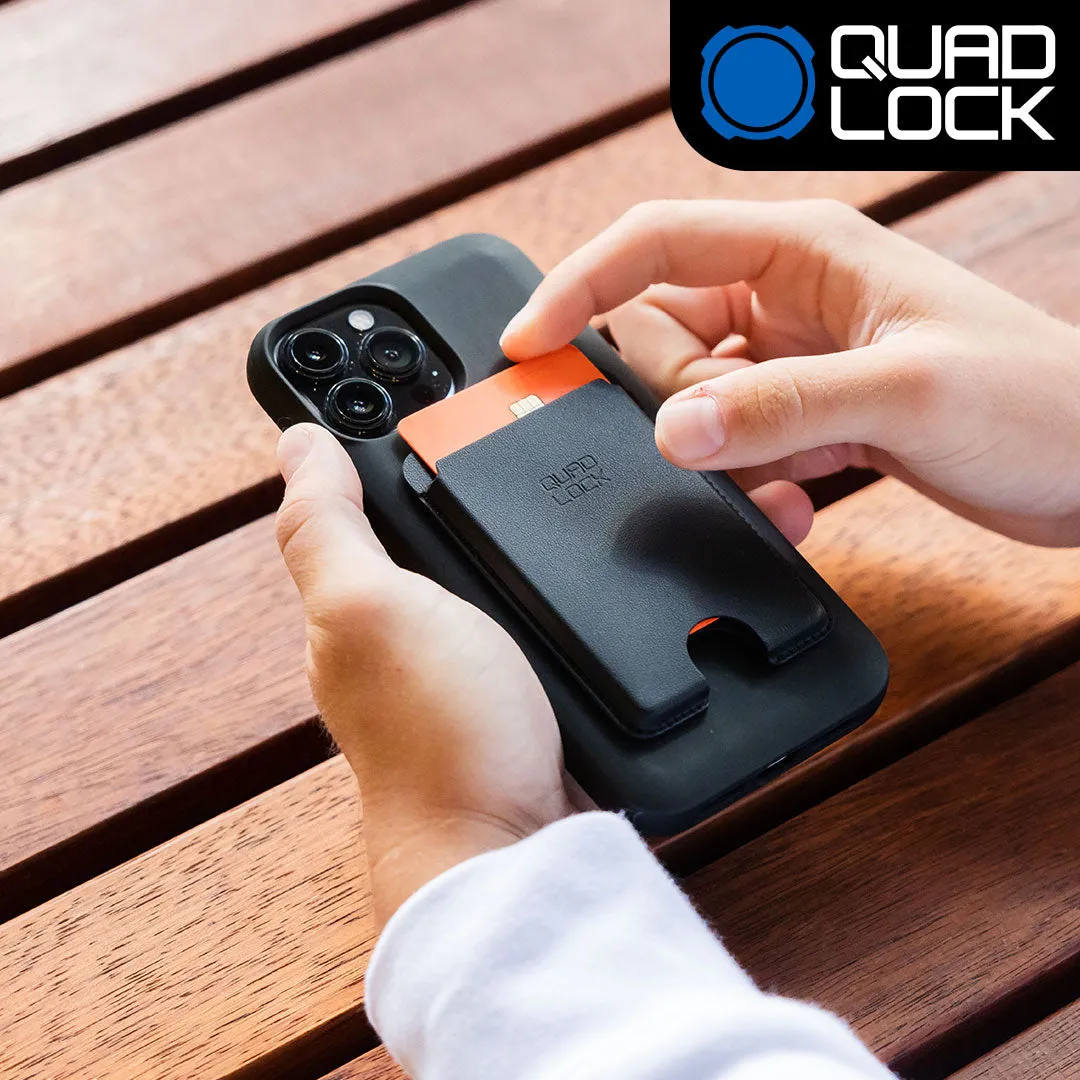 Quad Lock MAG Portafoglio Magnetico Pelle 3 Carte