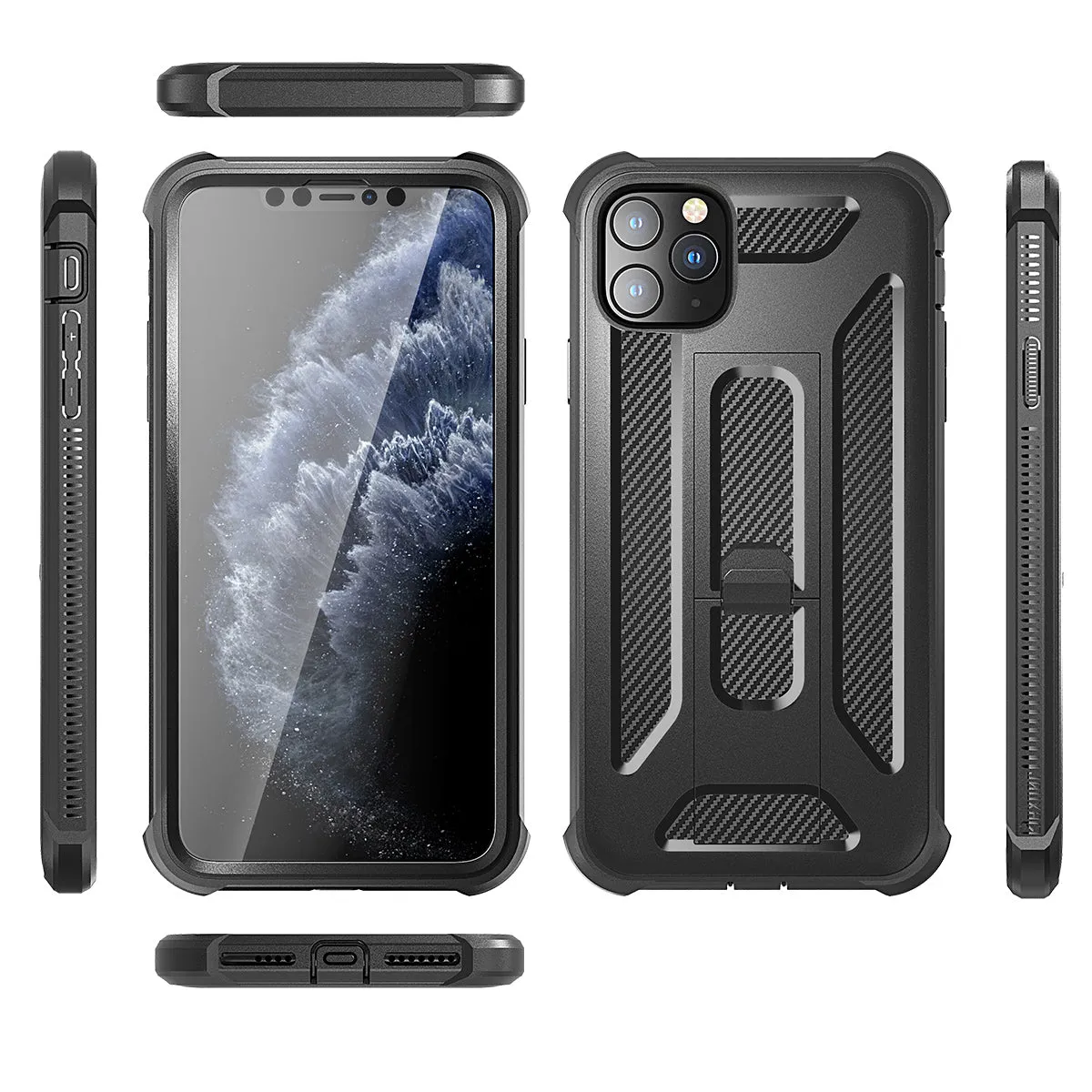 Dexnor Cover iPhone 11 Pro Max Nera Antishock