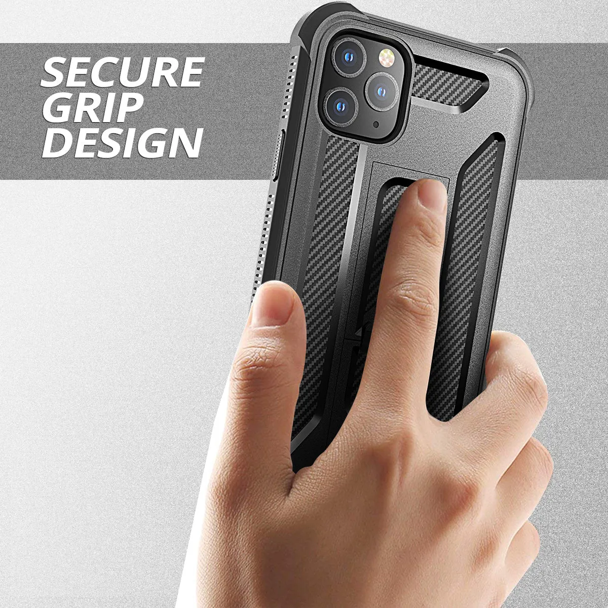 Dexnor Cover iPhone 11 Pro Max Nera Antishock