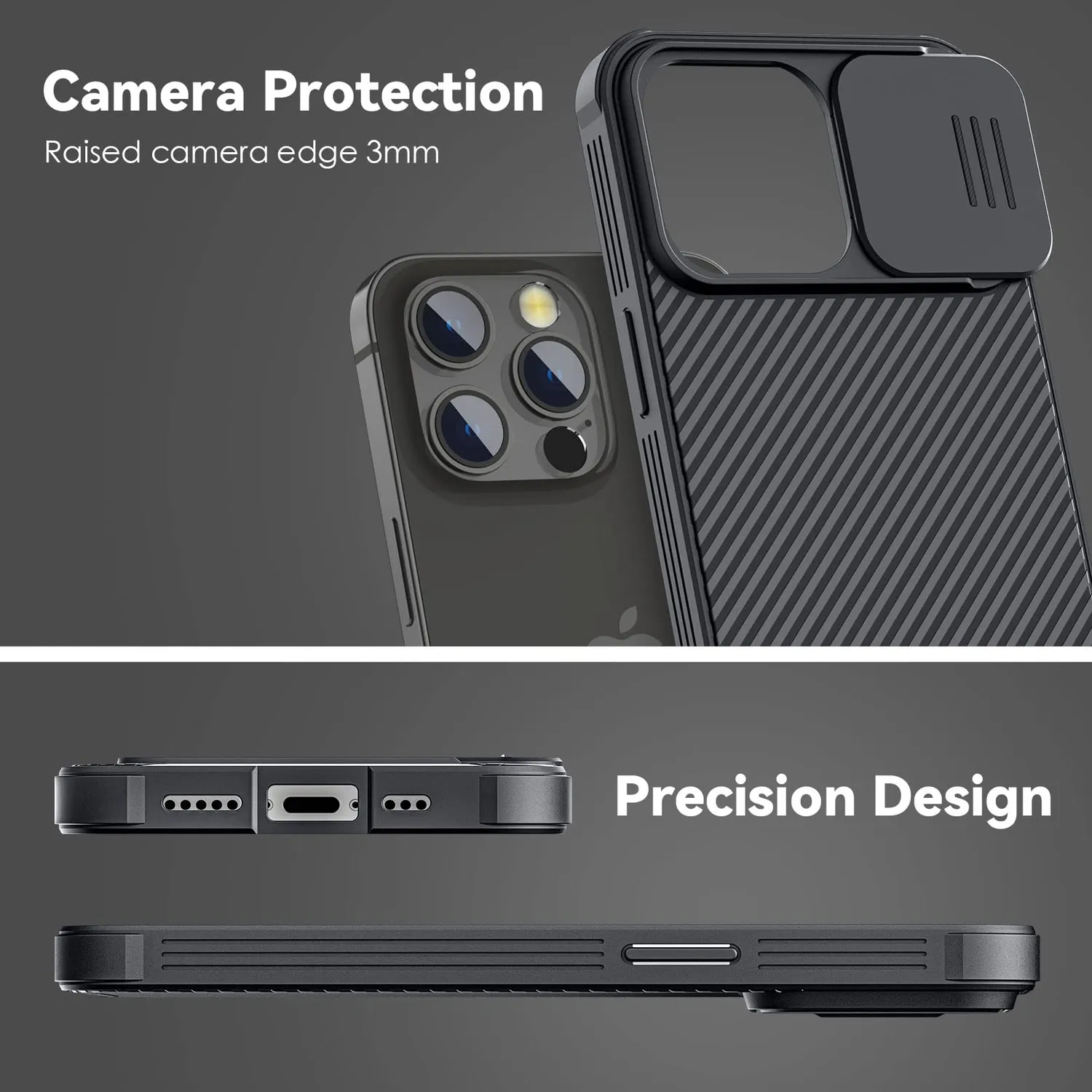 CloudValley Cover iPhone 14 Pro Custodia MagSafe Nera