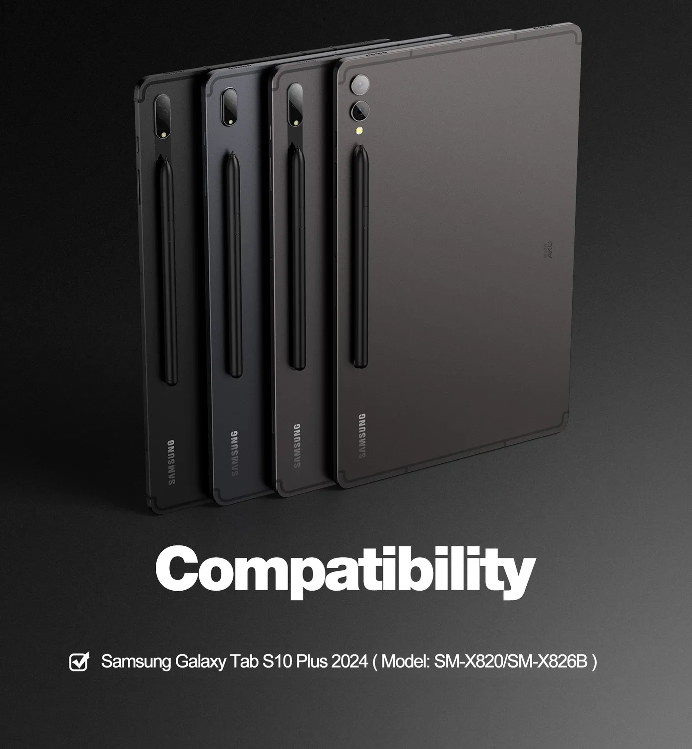 Dexnor Galaxy Tab S10+ custodia tastiera nero 12,4 trackpad
