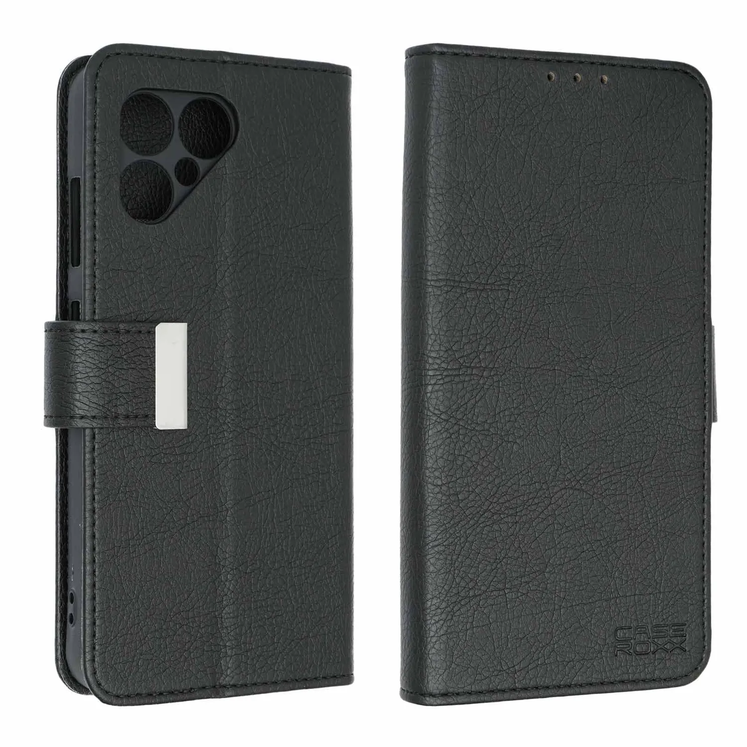 caseroxx Bookstyle custodia a libro Fairphone Gen 6 nera stand