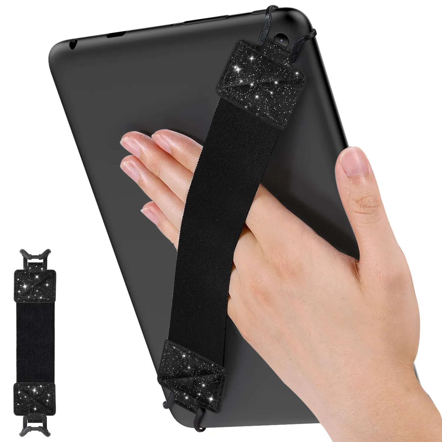 MoKo cinturino mano tablet 9-11" nero elastico