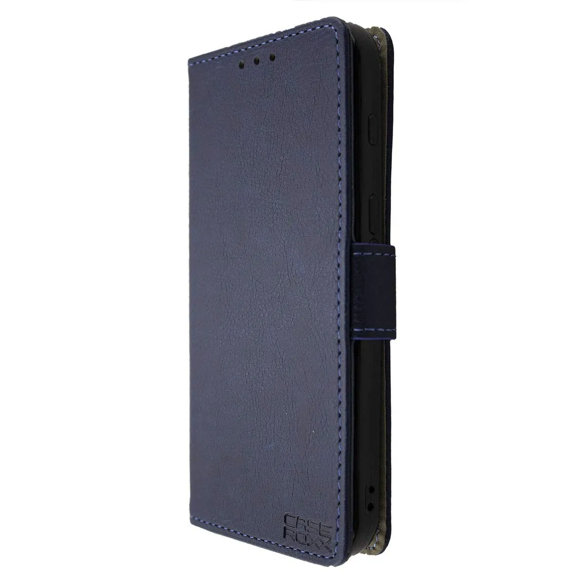 caseroxx Bookstyle custodia Cubot Quest Lite azzurra antiurto