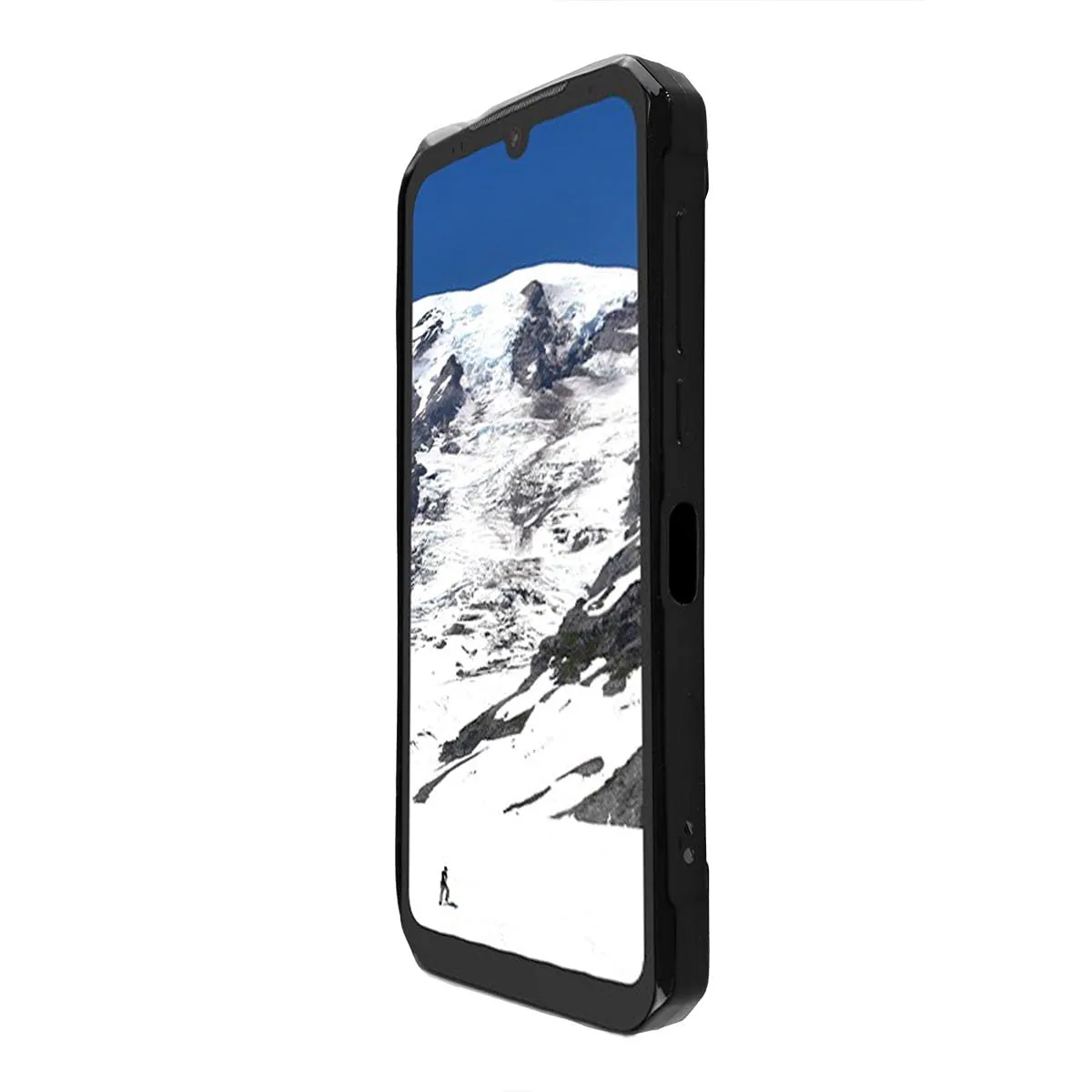 caseroxx TPU Cover Doogee S86 Pro Nera antiurto