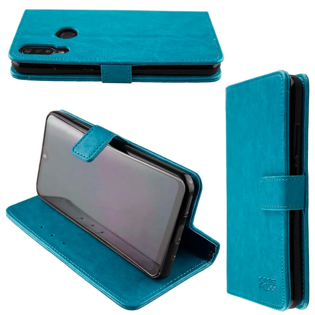 caseroxx Bookstyle Beafon M6s custodia azzurro chiaro