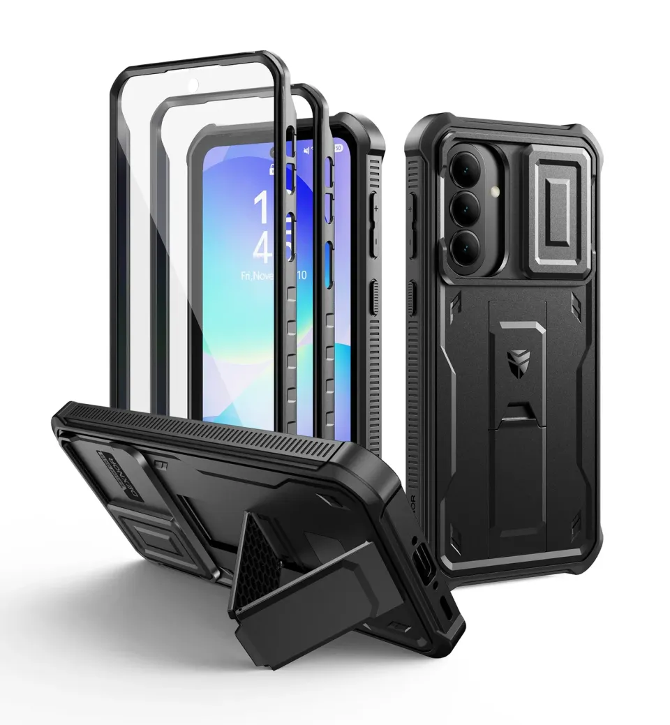 Dexnor cover Samsung Galaxy A36 5G nera con 2 frame