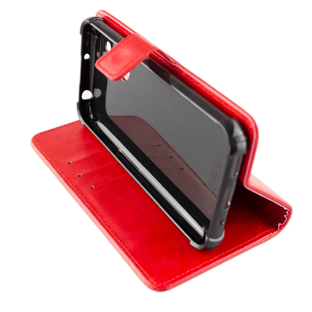 caseroxx Custodia Libro Doro 8100 8200 8220 Pelle Rosso