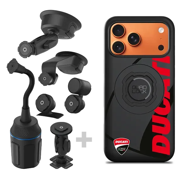 Quad Lock Ducati Corse kit auto edizione limitata