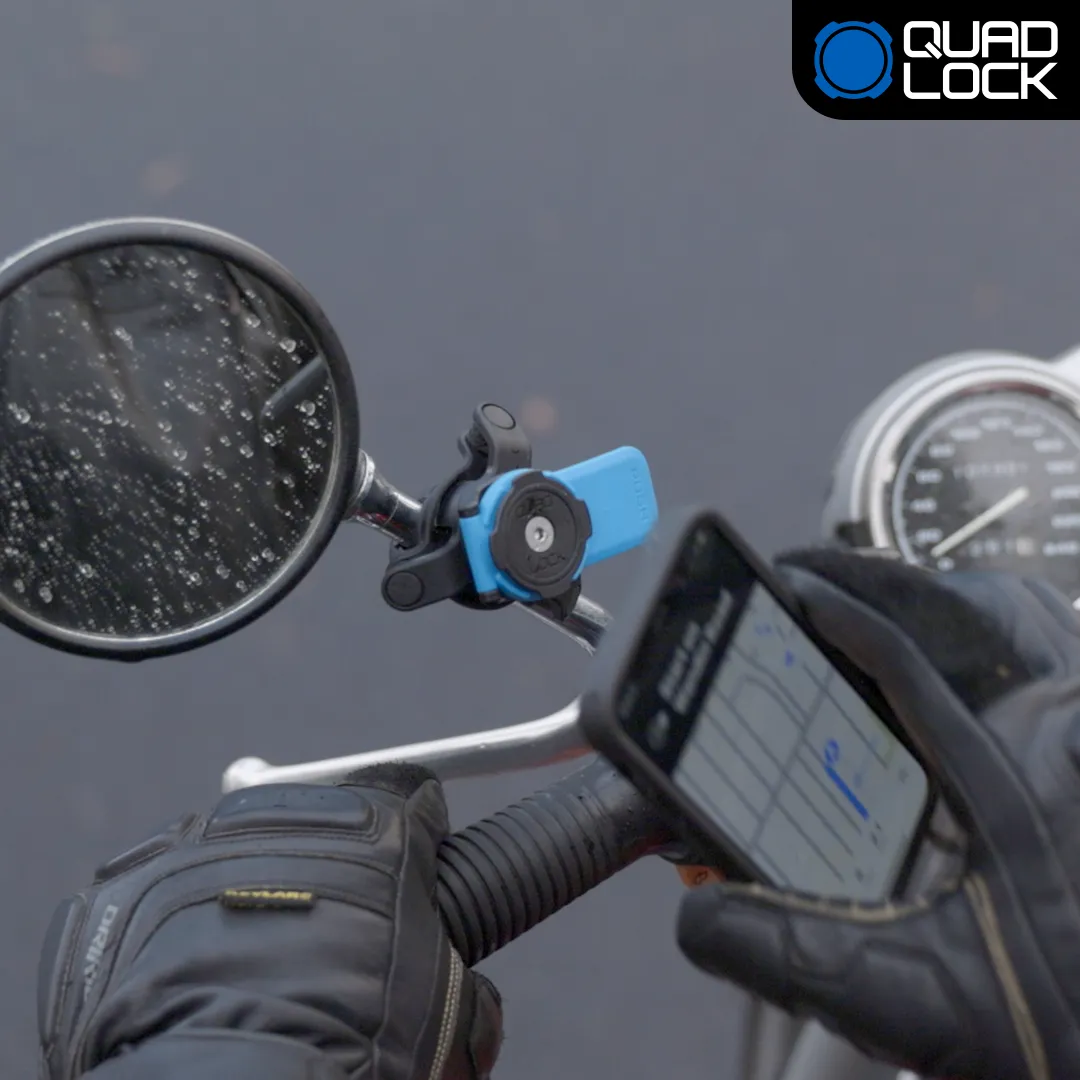 Quad Lock supporto specchietto moto scooter manubrio