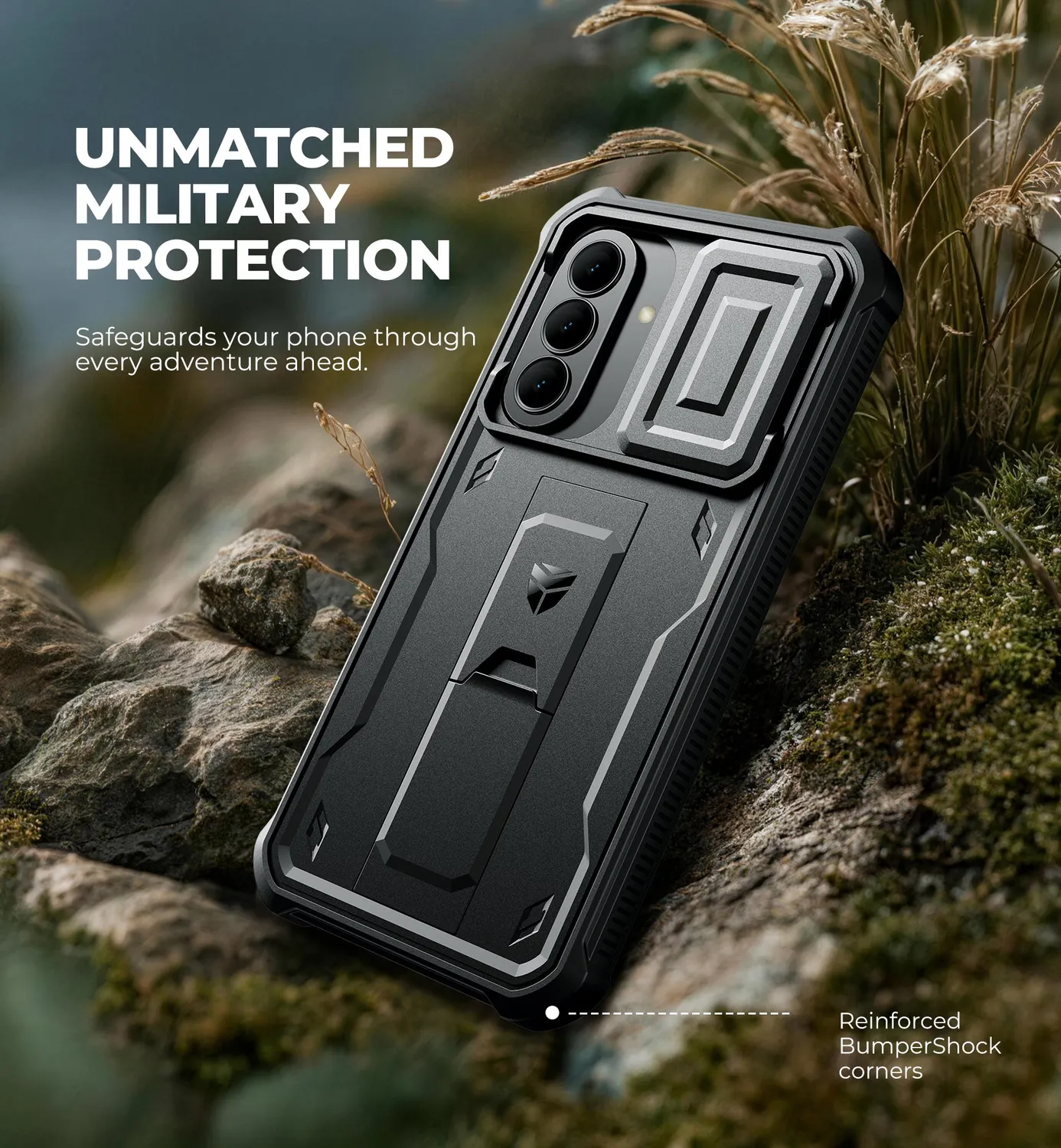 Dexnor Galaxy A37 5G Cover Nera Antiurto Fotocamera Slide