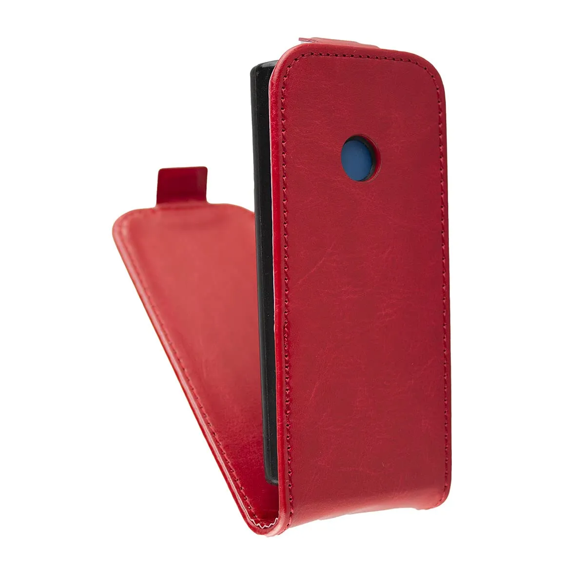 caseroxx Flip Cover Nokia 105 110 Custodia Rossa 4G