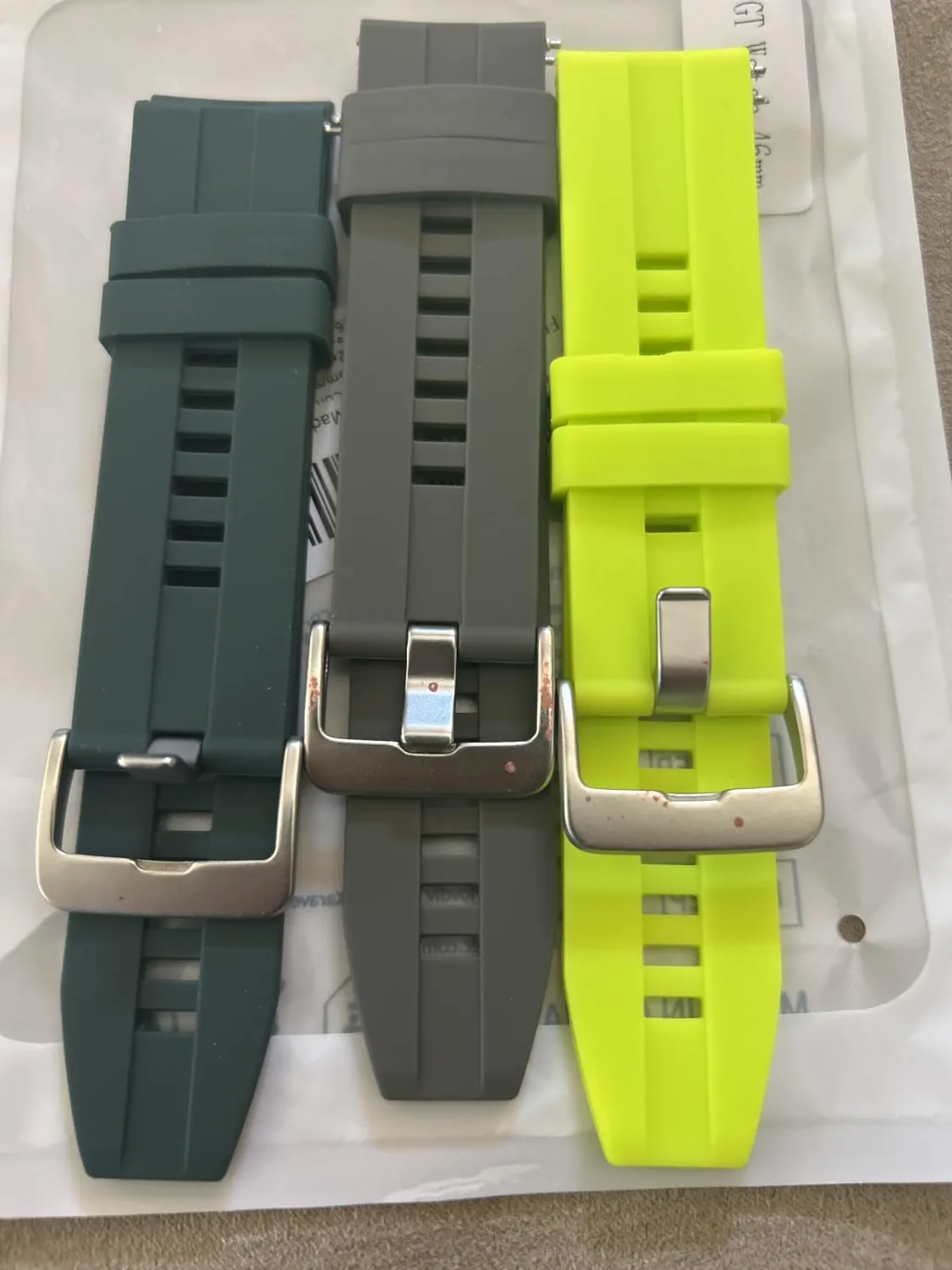 MoKo Watch GT Cinturino Sportivo 22mm Silicone Tricolore