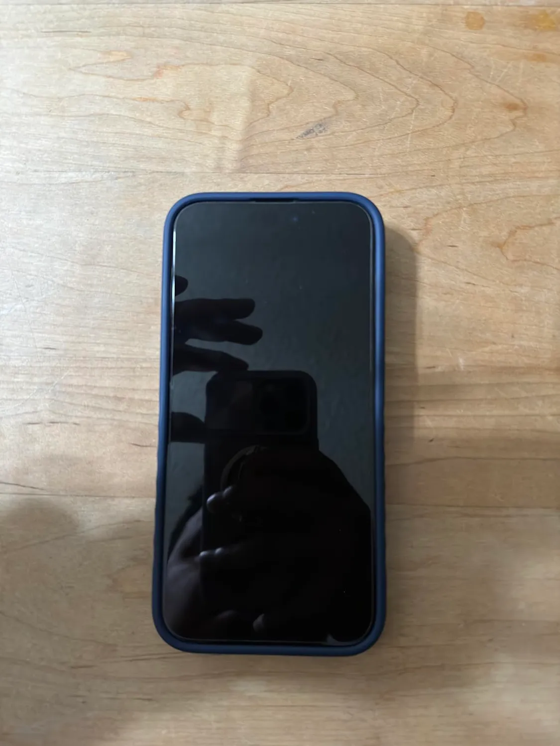 CloudValley Cover per iPhone 15 Pro Max blu opaco MagSafe