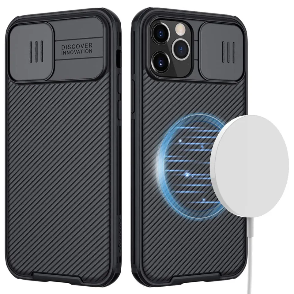 CloudValley iPhone 12 Pro Max Cover MagSafe Nera Sottile