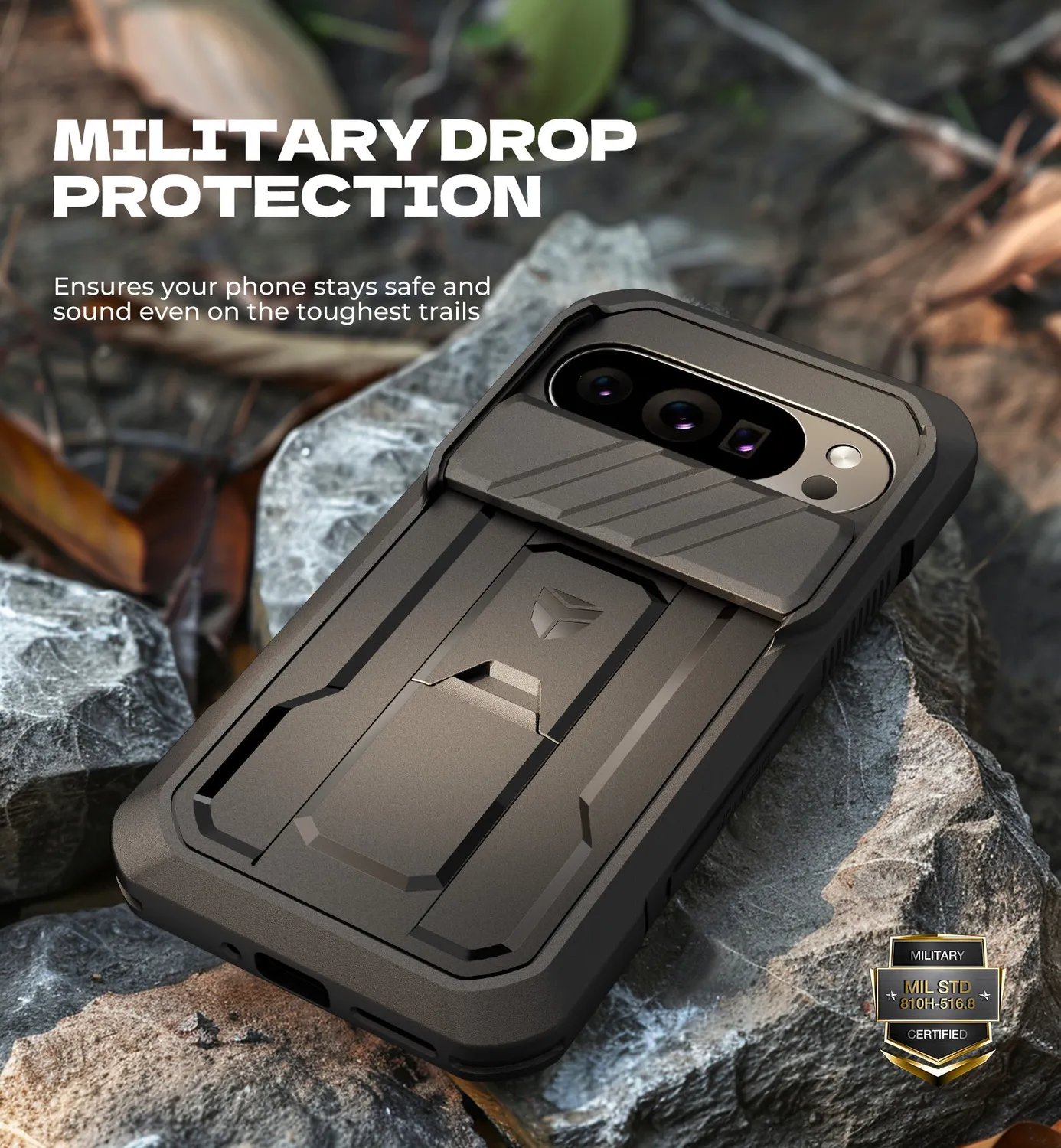 Dexnor Pixel 10 Pro cover nero copri-fotocamera integrale