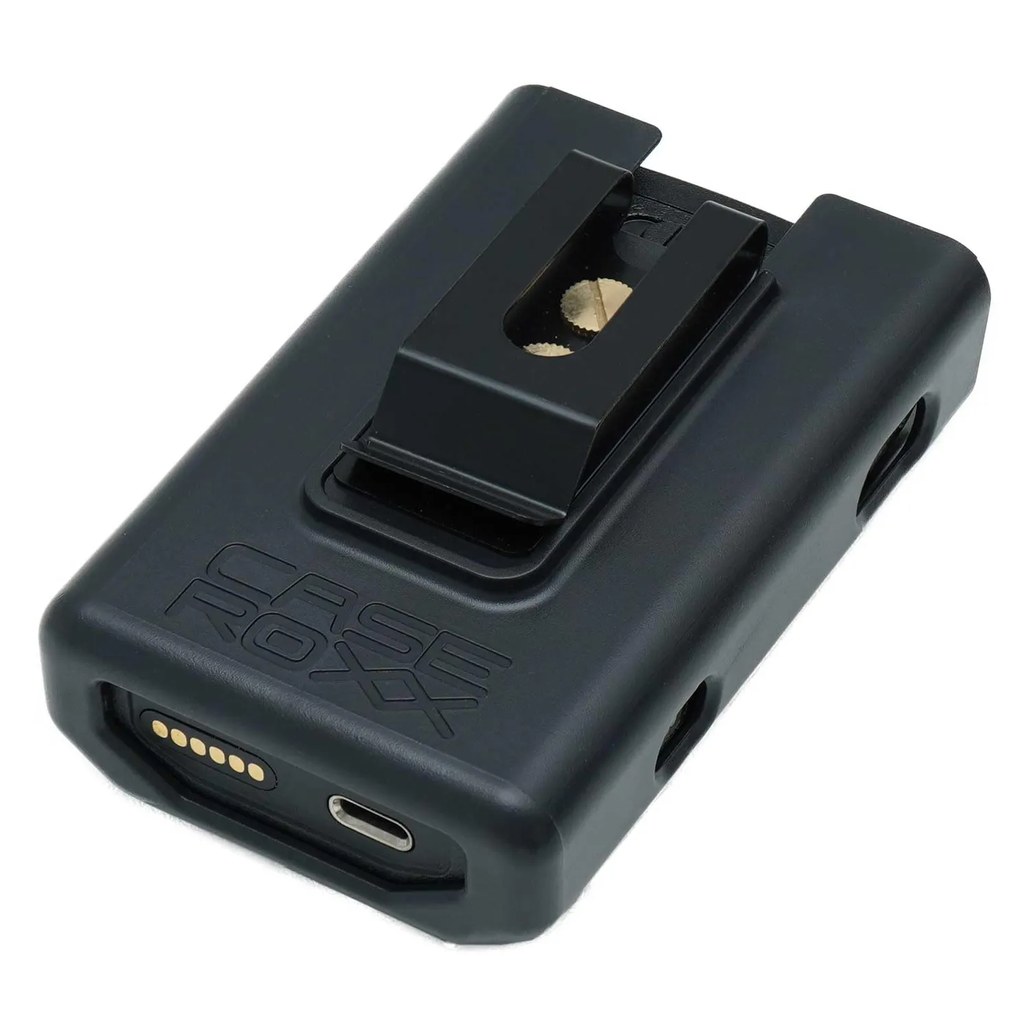 caseroxx Tetra-Pager TPG2200 custodia Motorola Advisor nero clip