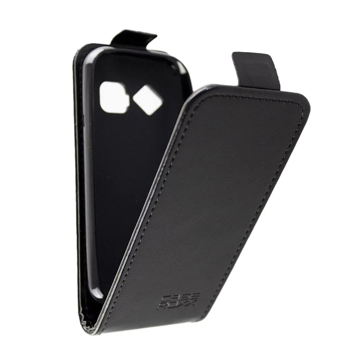 caseroxx Easyfone Prime-A5 flip cover nera magnetica