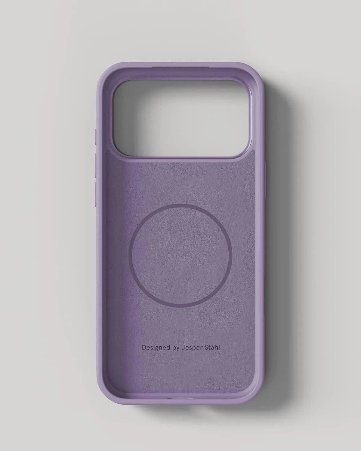 Nudient Bold Case iPhone 17 Pro Max cover Lupine Purple MagSafe