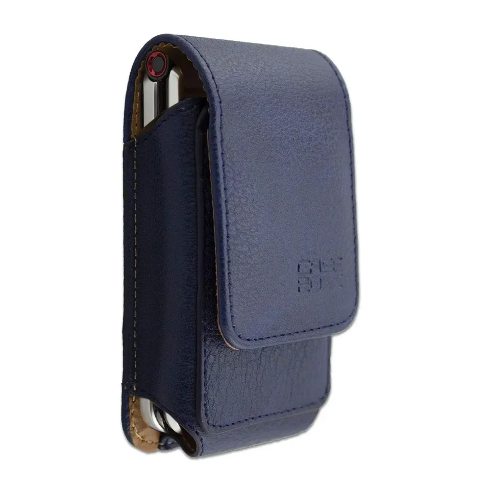 caseroxx Doro 7030 7031 borsello pelle azzurro cintura