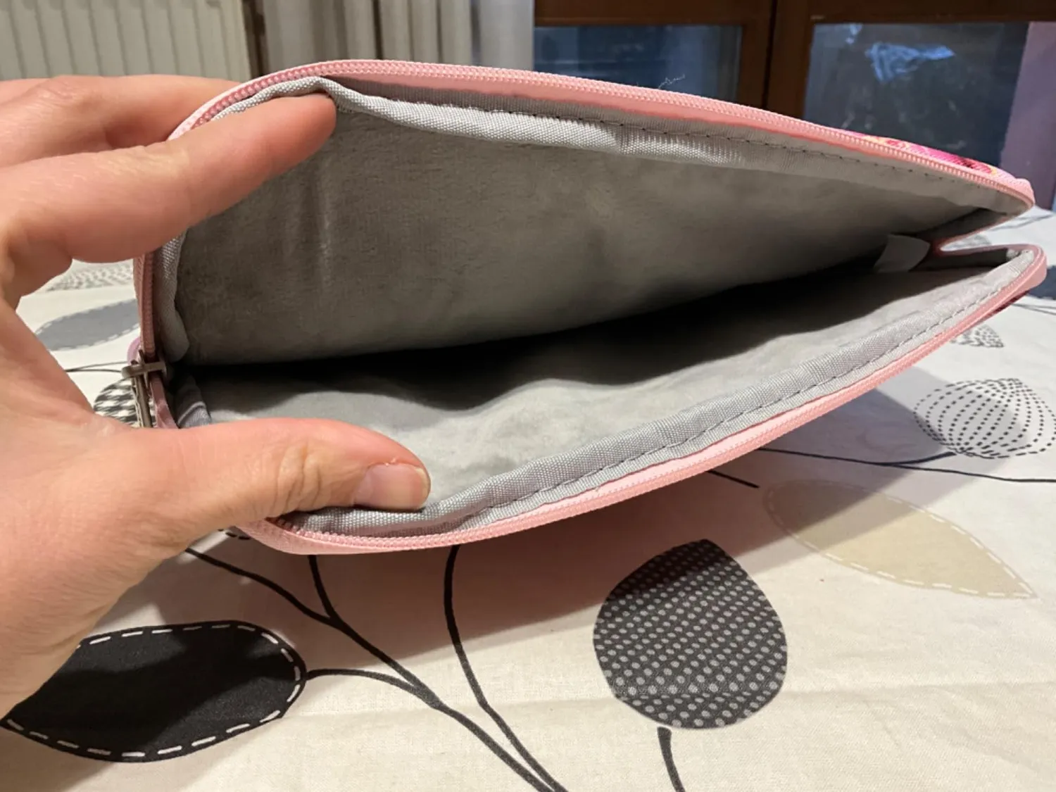 MoKo Custodia Tablet 7-8 Pollici Nero Grigio Doppia Tasca