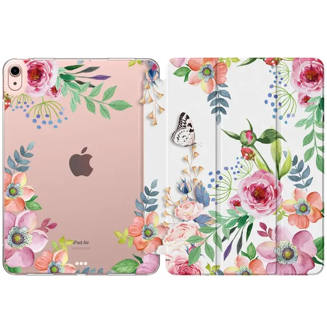 MoKo Cover iPad Air 11 M4 M3 Fiori Fragranti