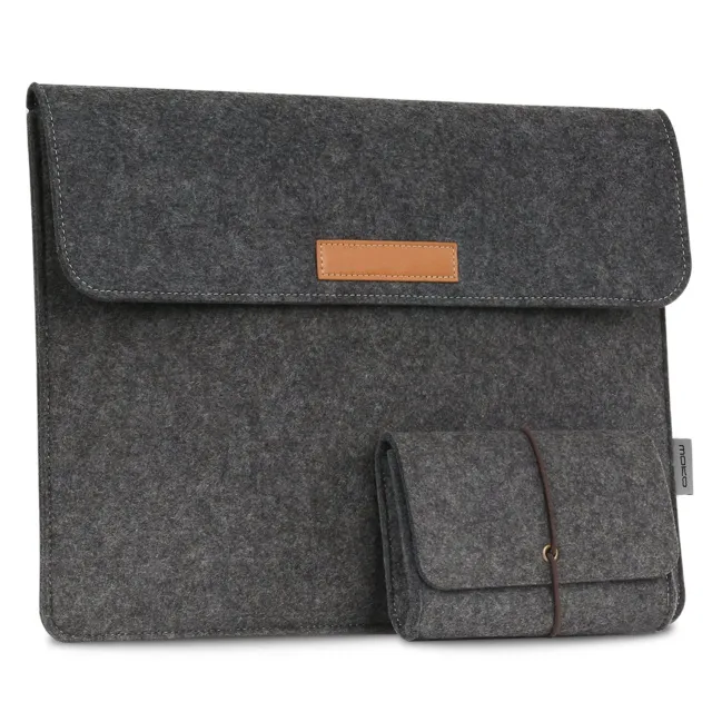 MoKo Custodia Feltro per MacBook Pro 14 2021 sleeve grigio scuro