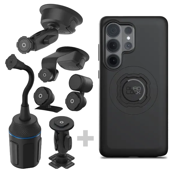 Quad Lock Kit Auto Galaxy Supporto Telefono