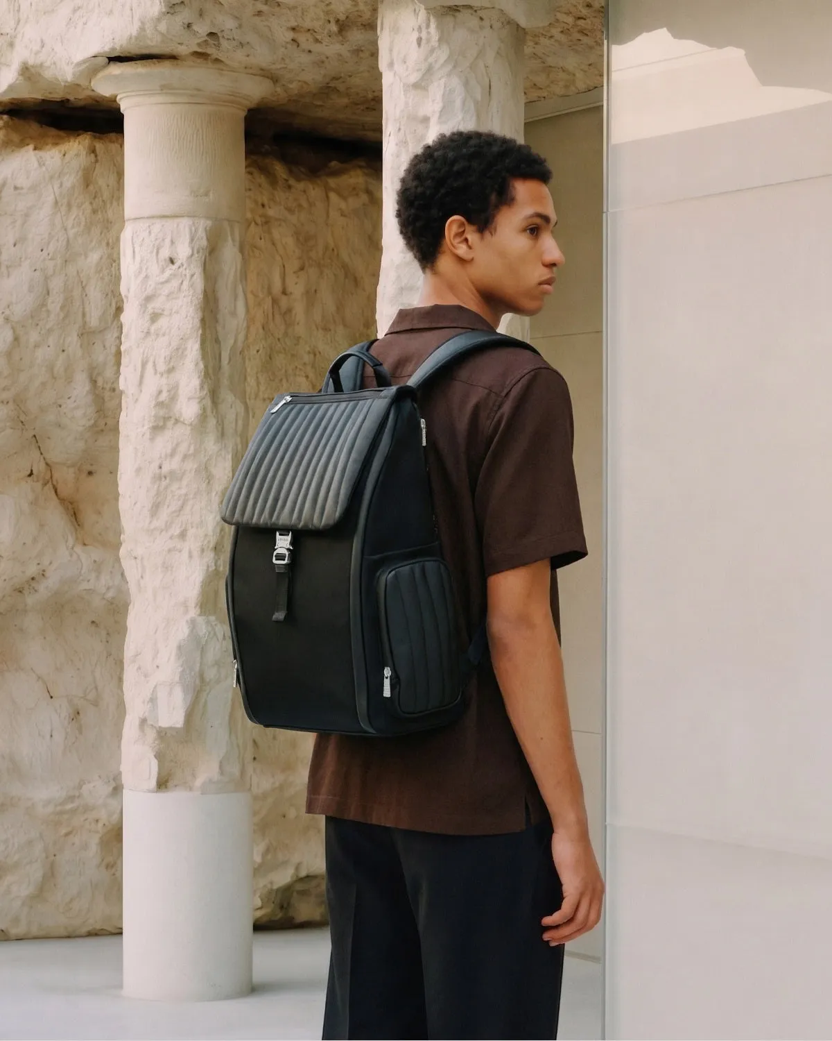 Nudient Urban Explorer zaino Charcoal Black porta laptop