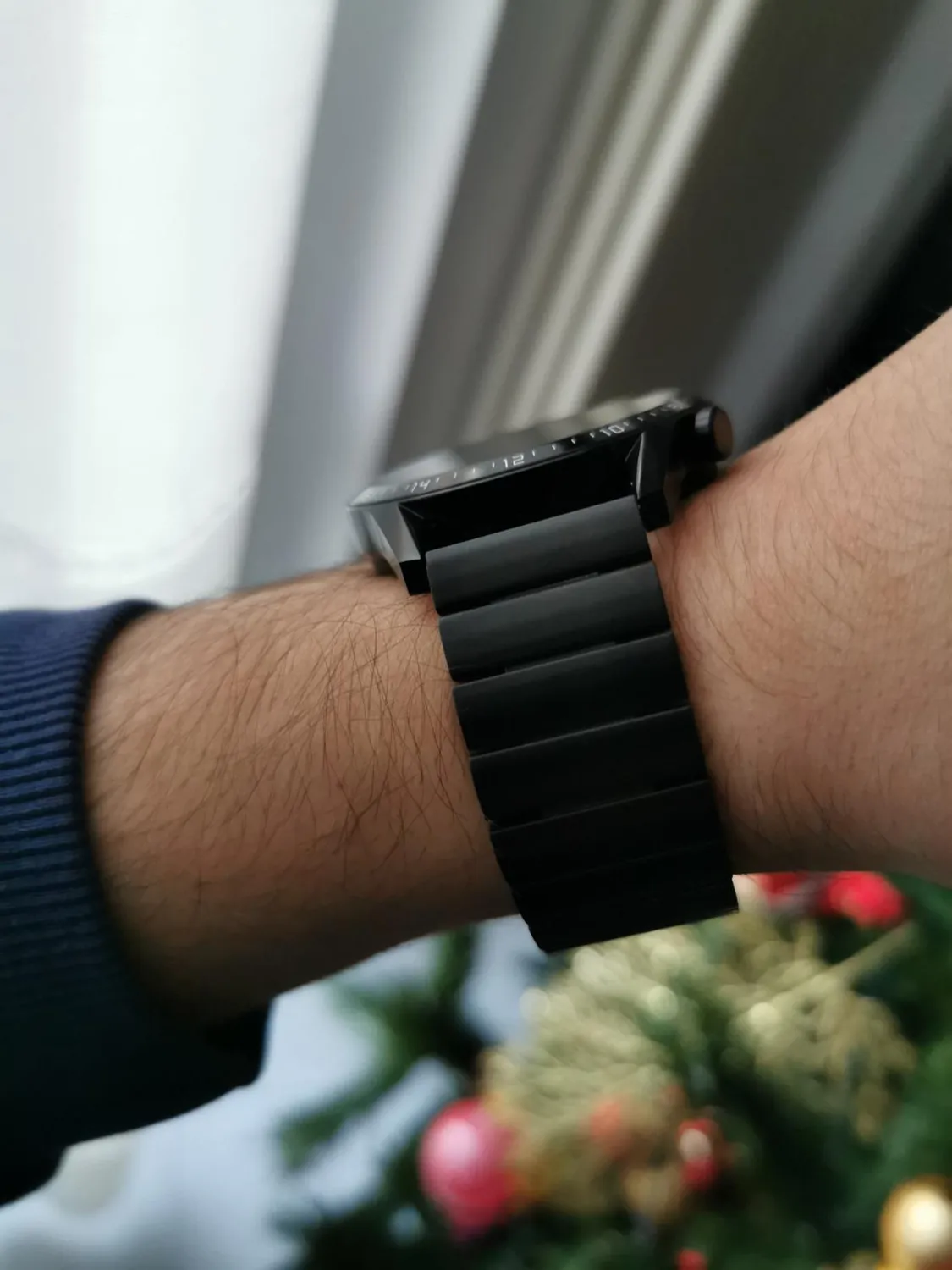 MoKo Cinturino 22mm Acciaio Nero Galaxy Watch 46mm