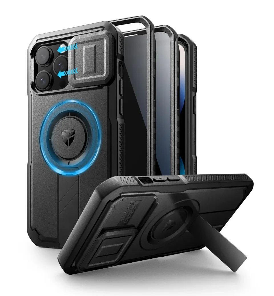 Dexnor iPhone 14 Pro Max cover privacy nera MagSafe
