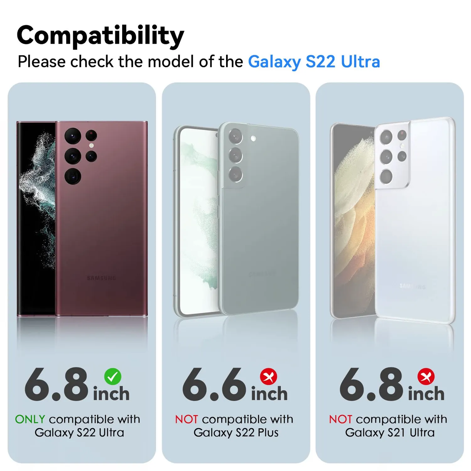 CloudValley Cover Galaxy S22 Ultra Camera Scorrevole nera slim